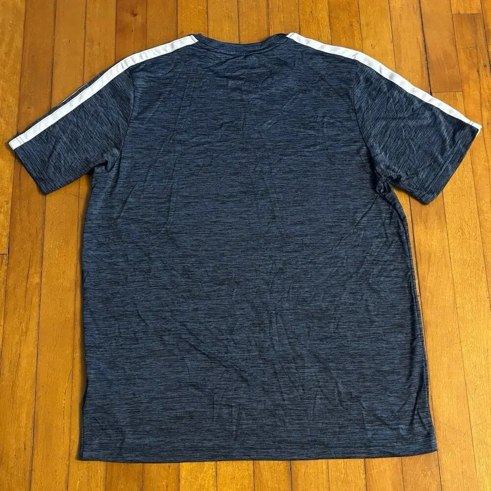 Adidas Men’s Size L Design 2 Move 3 Stripes AEROREADY Primegreen Tee T Shirt